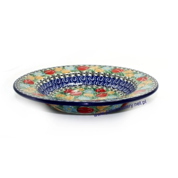 Talerz obiadowy na zupę Ø24cm dek. U4475X Tulipany